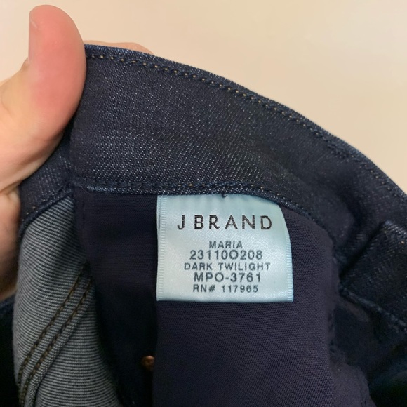 J Brand Maria High Waisted Skinny Jeans Size 25 - Picture 6 of 7